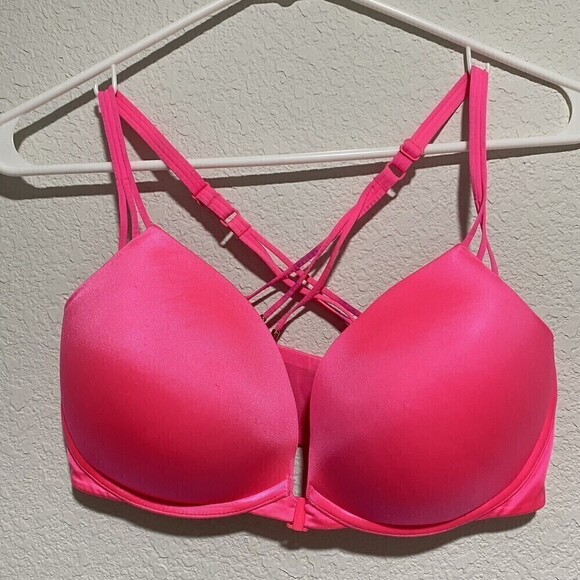 VICTORIA'S SECRET VERY SEXY PUSH-UP FRONT CLOSURE BRA WOMENS SIZE 34DD - Picture 12 of 12
